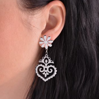 Náušnice Trakovice 3 - srdce