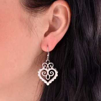 Earrings cifer heart 3