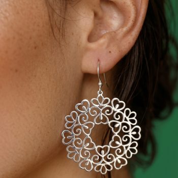 Earrings lace - ornament 1