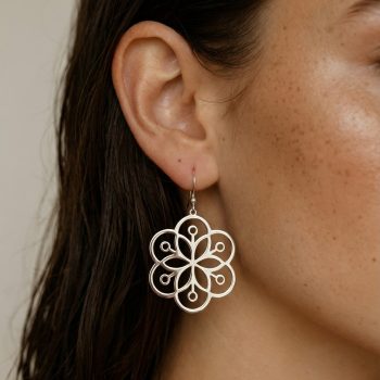 Náušnice Kvet života 1