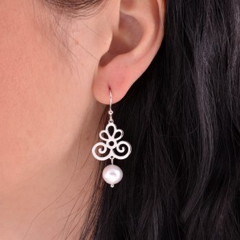 Náušnice Ornamentika - perla