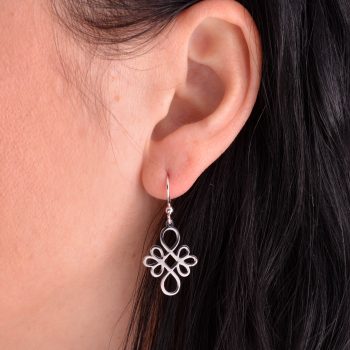 Earrings infinity 1