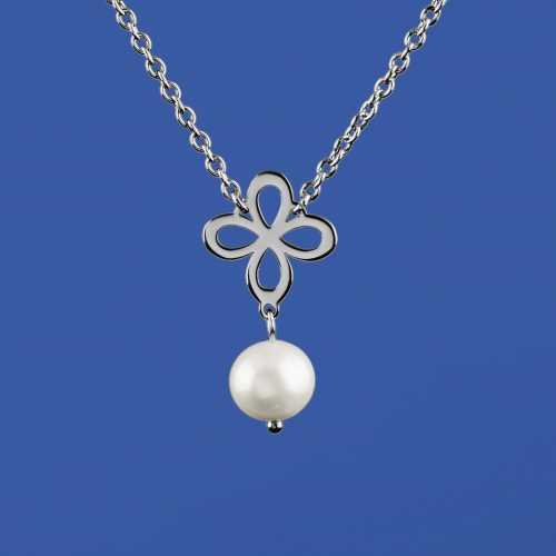 Infinity on sale pearl necklace