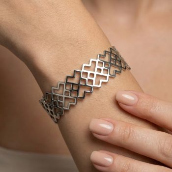 Náramok novohrad ornament - pás úzky 2