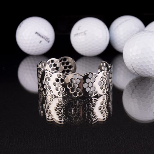 Sterling Silver Golf Balls Bracelet