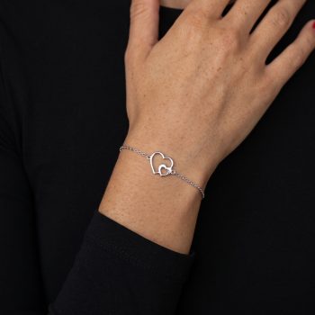 Bracelet heart ornament – chain