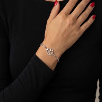 Bracelet paw dog Cami - chain