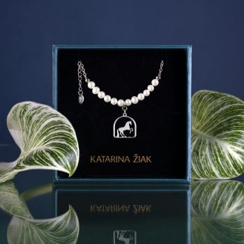 Náhrdelník Pirueta + sladkovodné perly