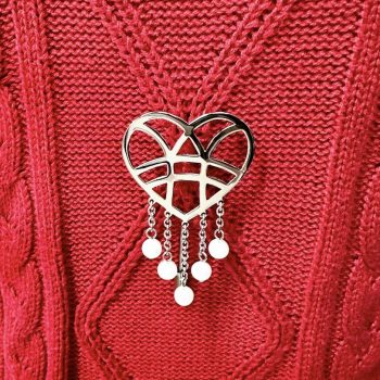 Brošňa Srdce "IBA TEBE" 3