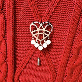 Brošňa Srdce "IBA TEBE" 2