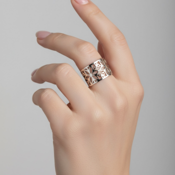 Ring flower of life - strip 1