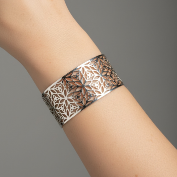 Bracelet flower of life - strip - large