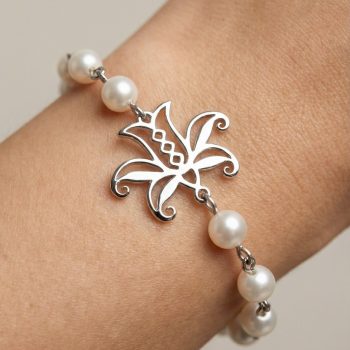 Lily Bracelet – Chain + 6 Pearls