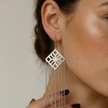 Earrings Gatra waterfall – small