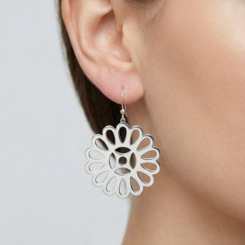 Náušnice Cíferská margaréta - veľká