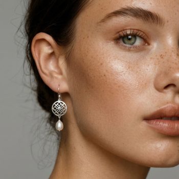 Náušnice Náušnice gatra 1  +perla slza