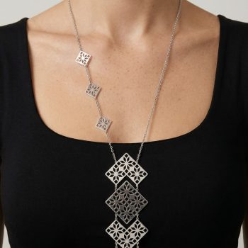 Náhrdelník geometria - skladaný 2