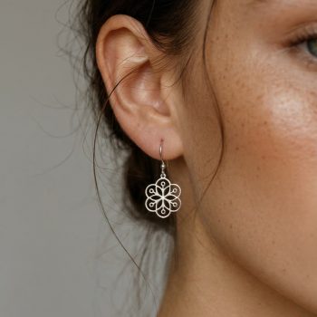 Náušnice Kvet života 1 - mini