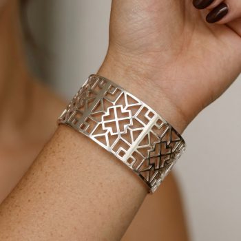 Náramok novohrad ornament - pás široký 2