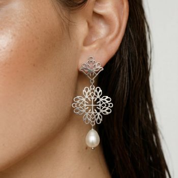 Náušnice štvorec hviezda – Pohorela 3 napichovacie