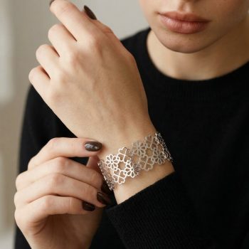 Náramok  Závadka kvietky - pás - veľký