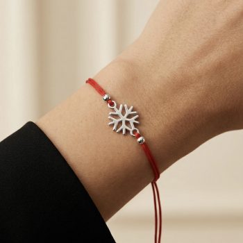 Náramok šnúrka MINI vločka 1