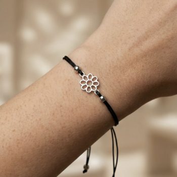 Náramok šnúrka MINI margarétka Libay