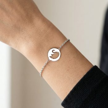 Bracelet swan - circle 1