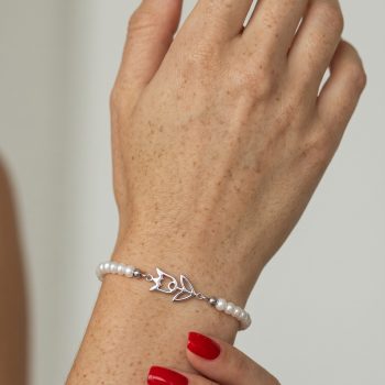 Bracelet Polomka Bellflower – Pearls