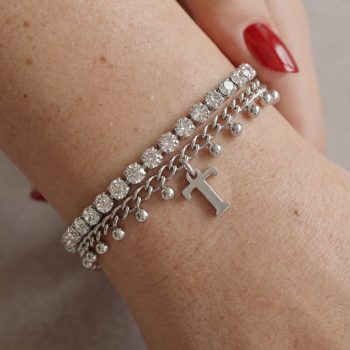 Bracelet Abeceda – double chain 1