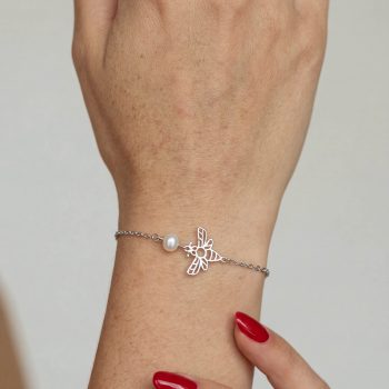 Bracelet Bee MINI – chain + 1 pearl