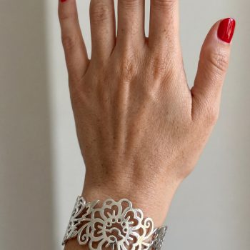 Bracelet blueprint flower ornament 1 - band