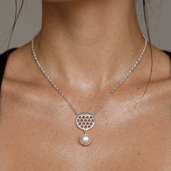Necklace golf 6 with pearl