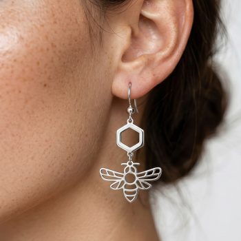 Earrings bee 1