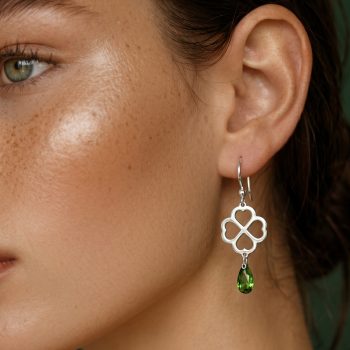 Náušnice Malý kúsok šťastia 6 Swarovski