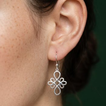 Earrings infinity 1