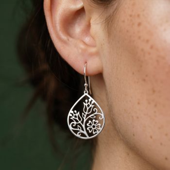 Earrings vajnory flowers - tear
