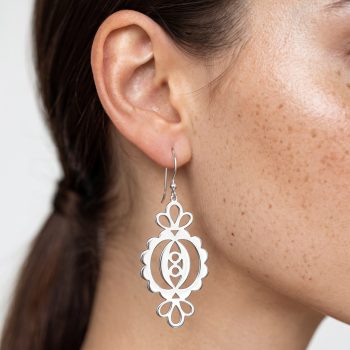 Earrings ornamentalistics - little apples