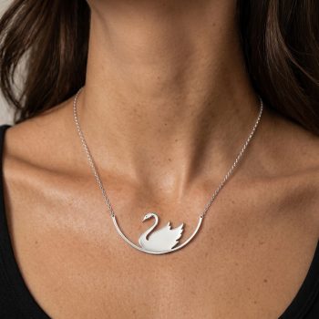 Necklace swan