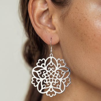 Náušnice konvalinky - ornament