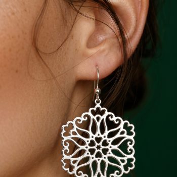 Earrings snowdrops - ornament 1