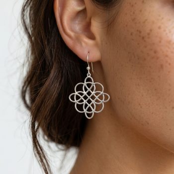 Earrings wire craft ornament 1