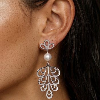 Earrings locust